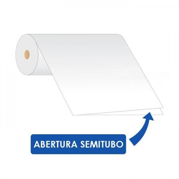 Bobina semitubo plegada