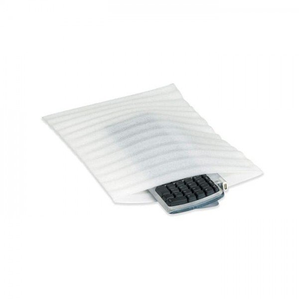 para embalaje bolsas de embalaje de espuma de color blanco envío y almacenamiento 100 bolsas de espuma blanca de 10 cm x 15 cm 