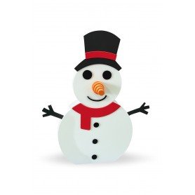 Muñeco de nieve de espuma Muñeco de navidad de espuma