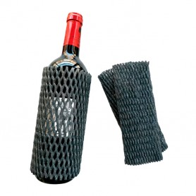 Funda malla botella vino