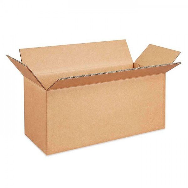 caja grande de cartón canal doble