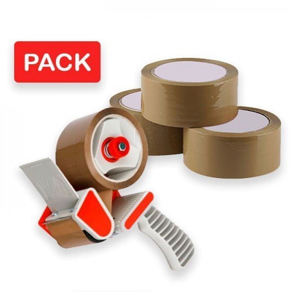 Pack ahorro cinta polipropileno dispensador