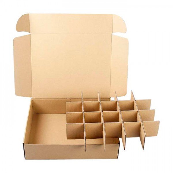 Caja con separadores