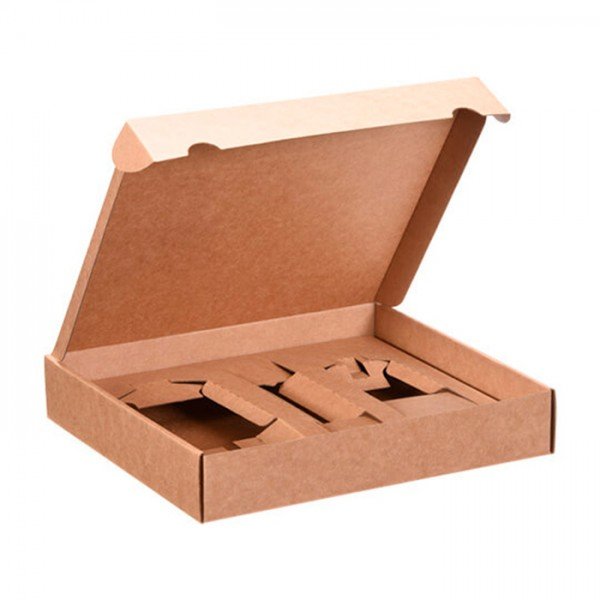 Caja de cartón molde