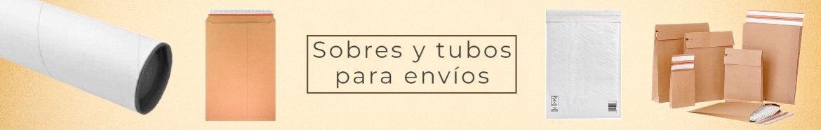 Sobres y tubos para envíos